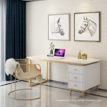 Nordic marble desk home study desk and chair combination simple office desktop computer desk